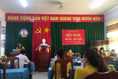 HỘI NGHỊ CB – VC NĂM HỌC 2021 – 2022 (12.10.2021)