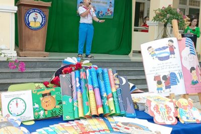 TRƯỜNG TH TỊNH ĐÔNG TỔ CHỨC NGÀY HỘI ĐỌC SÁCH HƯỞNG ỨNG NGÀY SÁCH VÀ VĂN HÓA ĐỌC VIỆT NAM