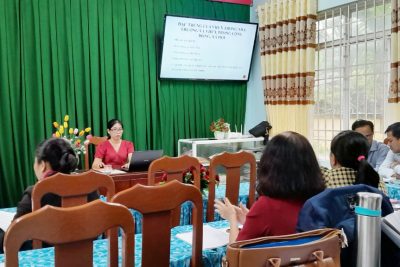 Tổ chức tập huấn Bộ quy tắc ứng xử tại cơ quan, đơn vị trường học năm 2023