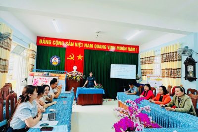 Trường Tiểu học Tịnh Đông tổ chức Hội thi giáo viên dạy giỏi cấp trường.